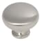 Hickory Hardware Knob 1-1/4 Inch Diameter P771-SN - alternate 1